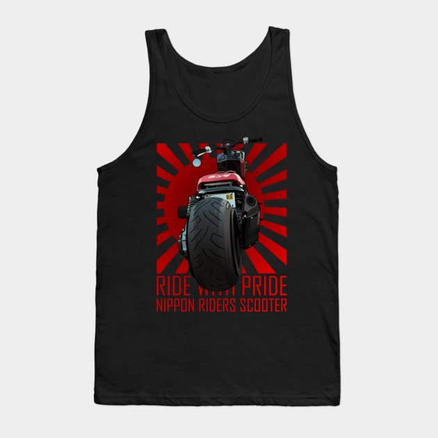 Scooter Japan Tank Top by Akira31